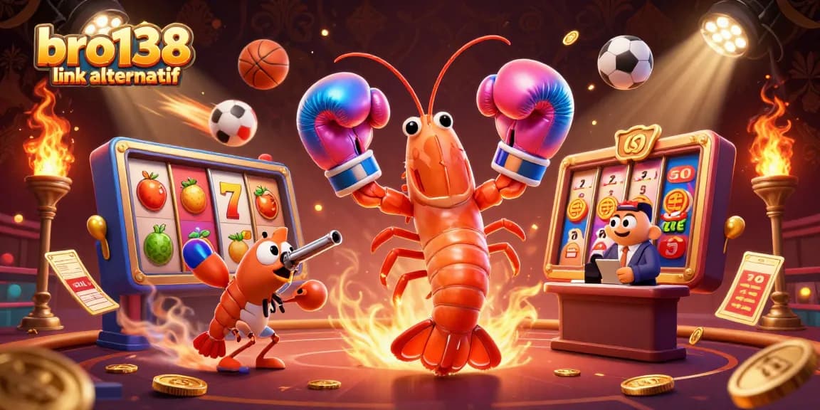Bet on exciting wins with bro138 link alternatif, showcasing vibrant slot gaming action.