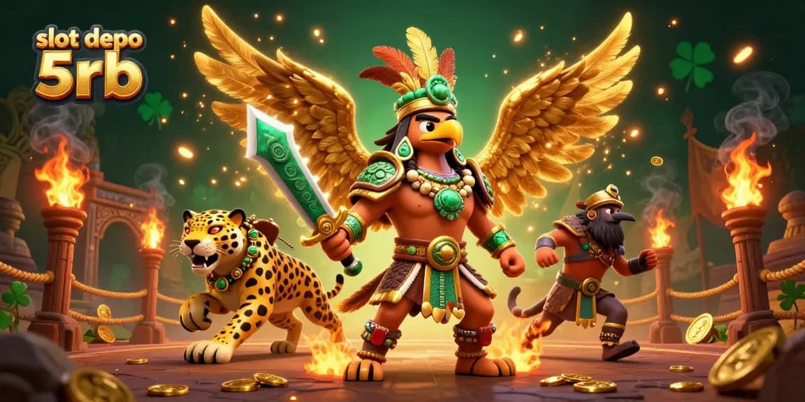 Engage with exciting slot depo 5rb games featuring dynamic characters and vibrant casino elements.
