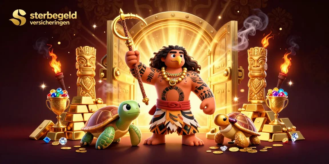 Win big with sterbegeld-versicherungen at a dynamic casino scene packed with treasure and excitement.
