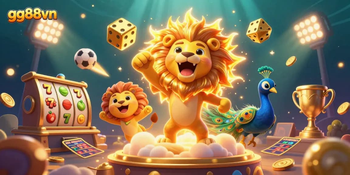 Experience winning jackpots at gg88vn with thrilling slot games featuring vibrant 3D visuals and dynamic action.