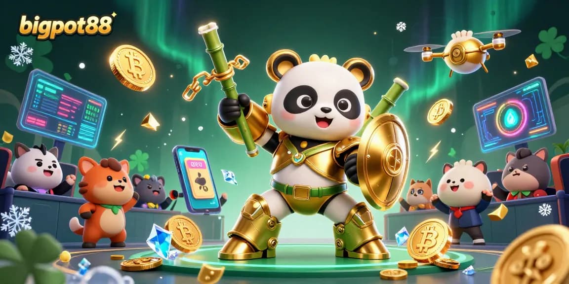 Engage in epic esports battles at bigpot88, featuring dynamic gaming elements and vibrant visuals.