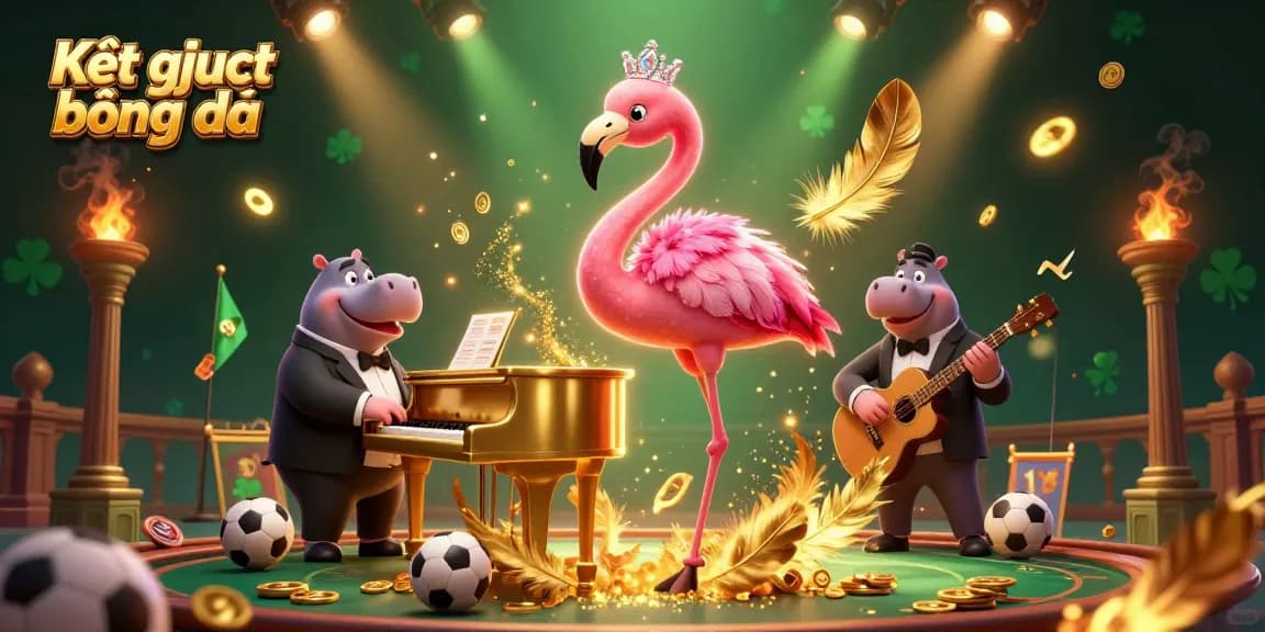 Catch the latest Kết quả bóng đá in a vibrant scene filled with sports betting excitement and dynamic characters