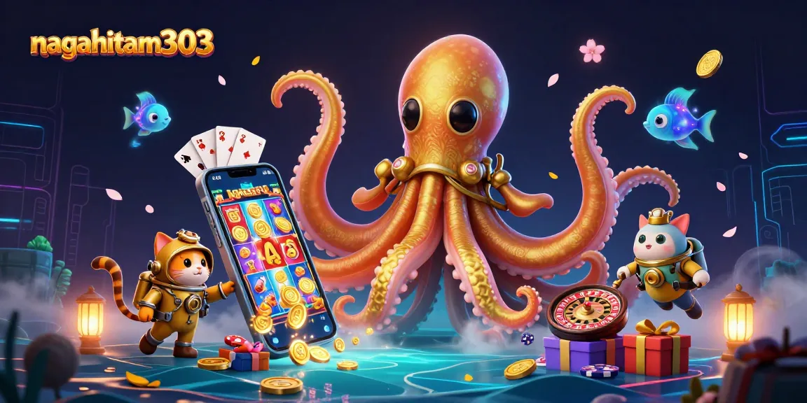 NAGAHITAM303 menawarkan taruhan mix parlay dengan karakter unik dalam gambar 3D penuh warna.