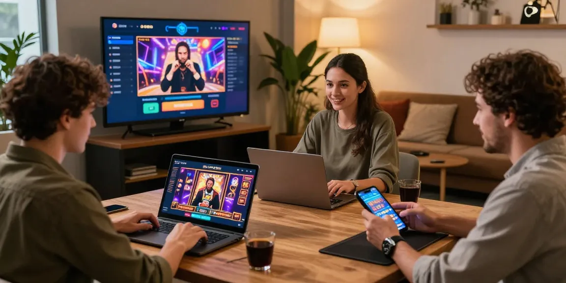 Experience safe online gaming at https://naga2000.blog with vibrant user interactions and engaging interfaces in a cozy lounge.
