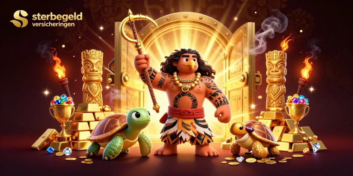 Win big with sterbegeld-versicherungen at a dynamic casino scene packed with treasure and excitement.