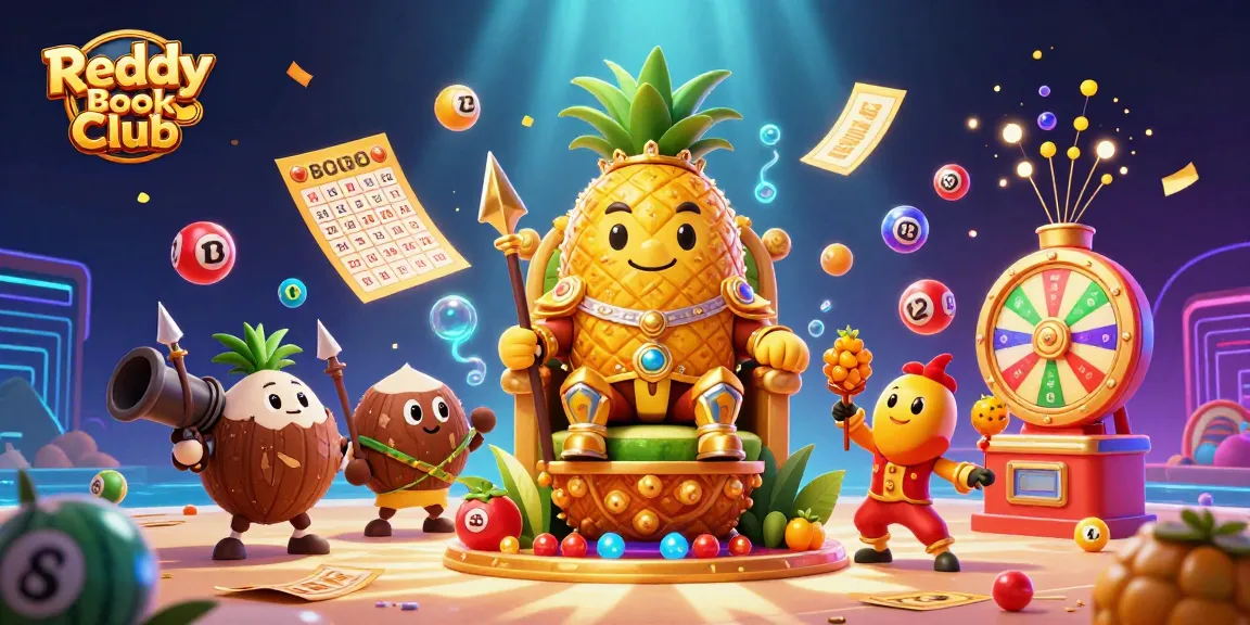 Experience the excitement of Reddy Book Club with vibrant casino elements and animated characters in action.