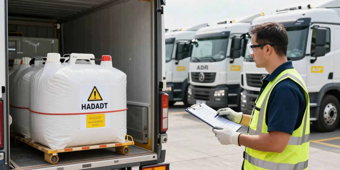 ADR Transport von Dortmund mit geschultem Fahrer und modernen Sicherheitsstandards
