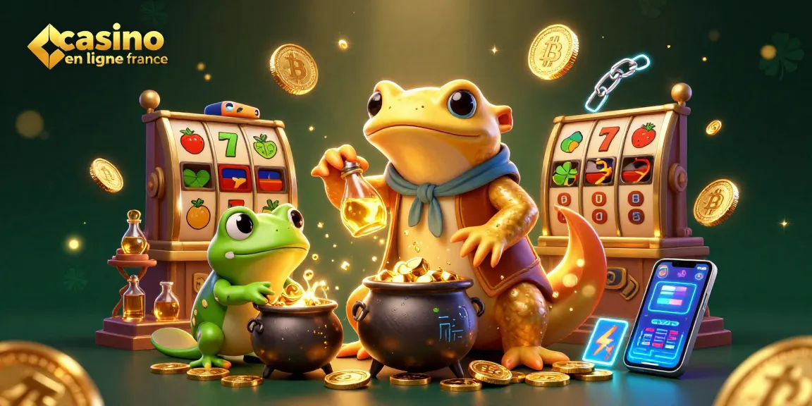Jouez à des jeux de casino en ligne France avec des symboles fortunes et un alchimiste!
