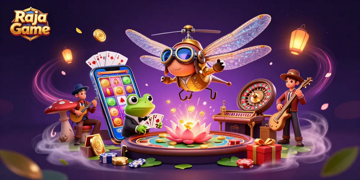 Play exciting games like Raja Game Casino with unique characters and dynamic elements
