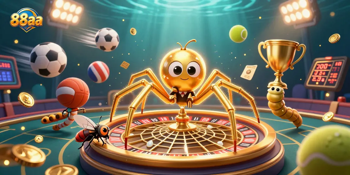 Experience thrilling bets at 88aa with vibrant gaming elements and engaging characters.