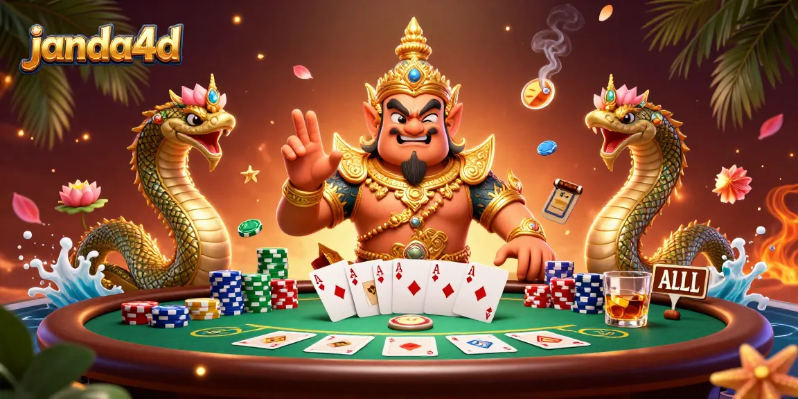 Janda4D menawarkan pengalaman bermain poker yang seru dengan elemen kasino yang menarik dan menggembirakan.