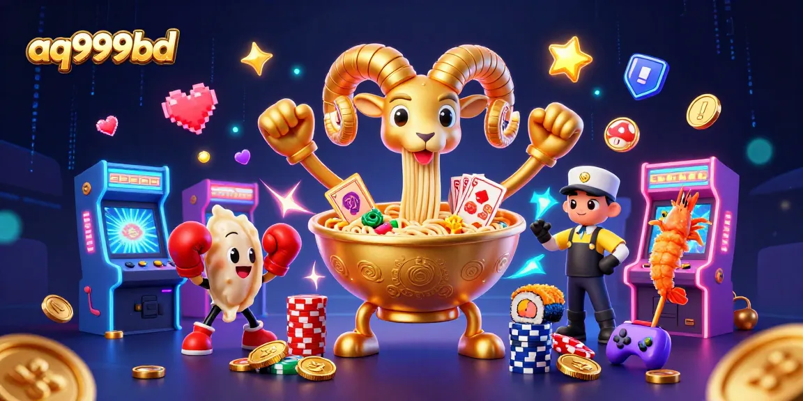 Engage in thrilling gameplay at aq999bd with vibrant 3D casino character illustrations showcasing unique elements.