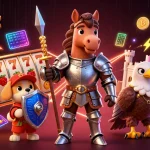 Mengakses jackpot mudah di 222slot melalui ilustrasi kasino 3D menarik dengan visual yang kaya.