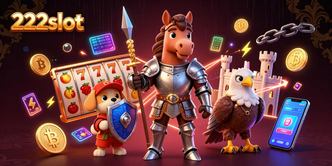 Mengakses jackpot mudah di 222slot melalui ilustrasi kasino 3D menarik dengan visual yang kaya.