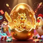 Experience the exciting world of 88i with a golden dragon and vibrant casino elements celebrating gambling riches.