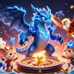 Experience thrilling 11betn action with a vibrant 3D casino illustration featuring gaming elements.
