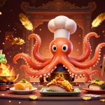 Soco Live showcases a vibrant 3D scene with dynamic casino elements featuring live dealer games and golden dishes.