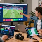 Engaged users experiencing newbet4d sports betting excitement in a modern online environment.