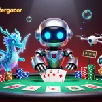 Experience big wins at situstotoslottergacor featuring a vibrant 3D casino scene with engaging gaming elements.