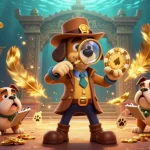 Soco Live enhances gaming excitement with a vibrant 3D illustration showcasing a detective dog examining poker chips.