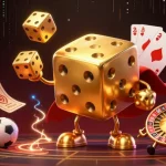 Bettors enjoy mix parlay betting with a dynamic 3D sports-themed collage featuring betting slips and trophies.
