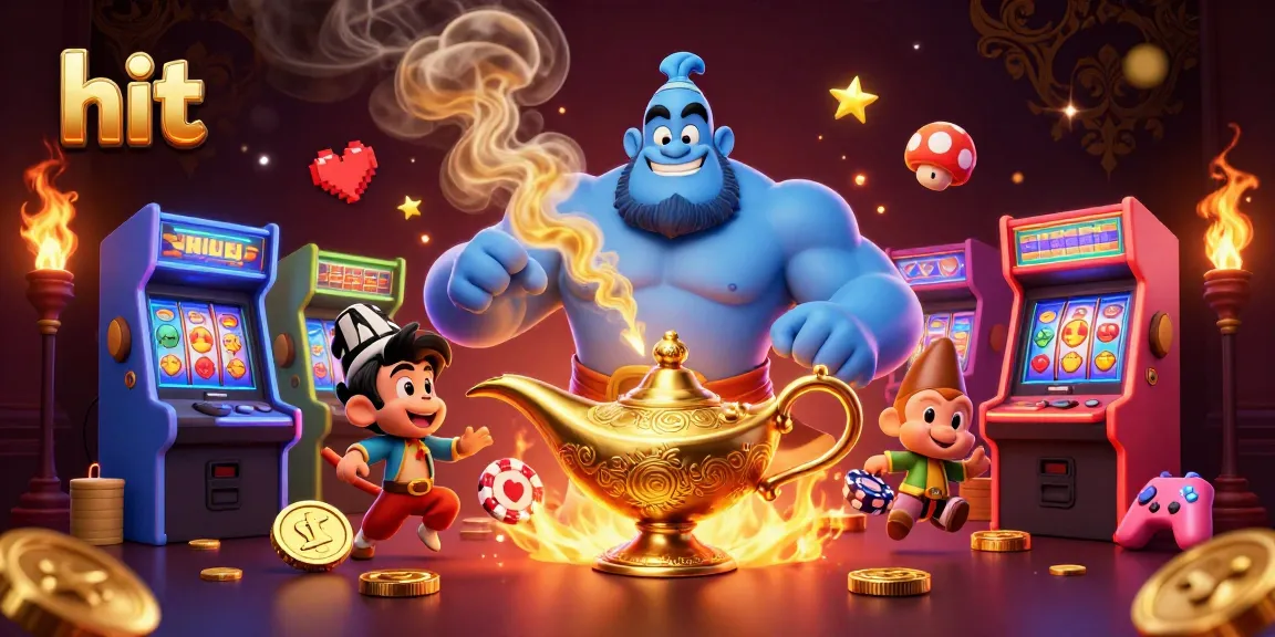 Hit players enjoy online slots at a vibrant 3D casino with exciting jackpots and game elements.